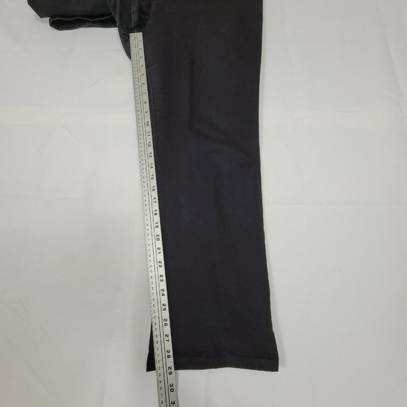 Lee Jeans Womens 18 Short Black Classic Fit Straight Leg At The Waist 37 x 29 - Picture 6 of 11
